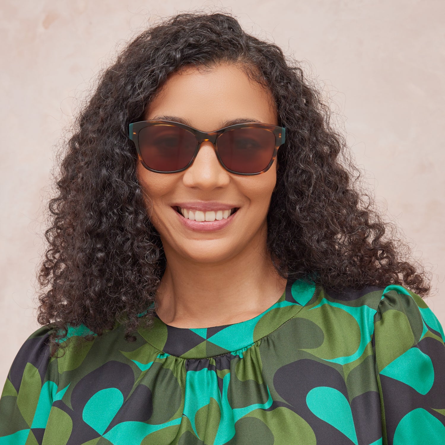 Wisteria Sunglasses - Tortoisheshell & Teal